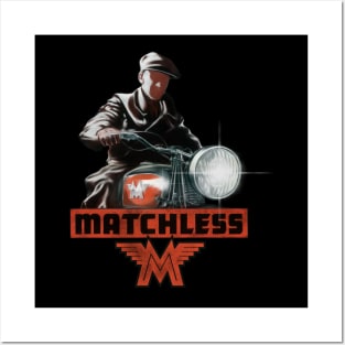 Matchless Motorcycle England by MotorManiac Posters and Art